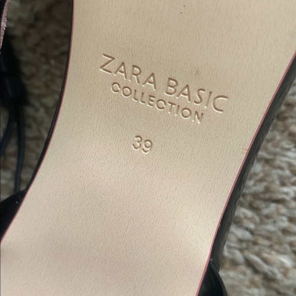 Zara | NWT Women's Strappy Heels - Picture 6 of 8